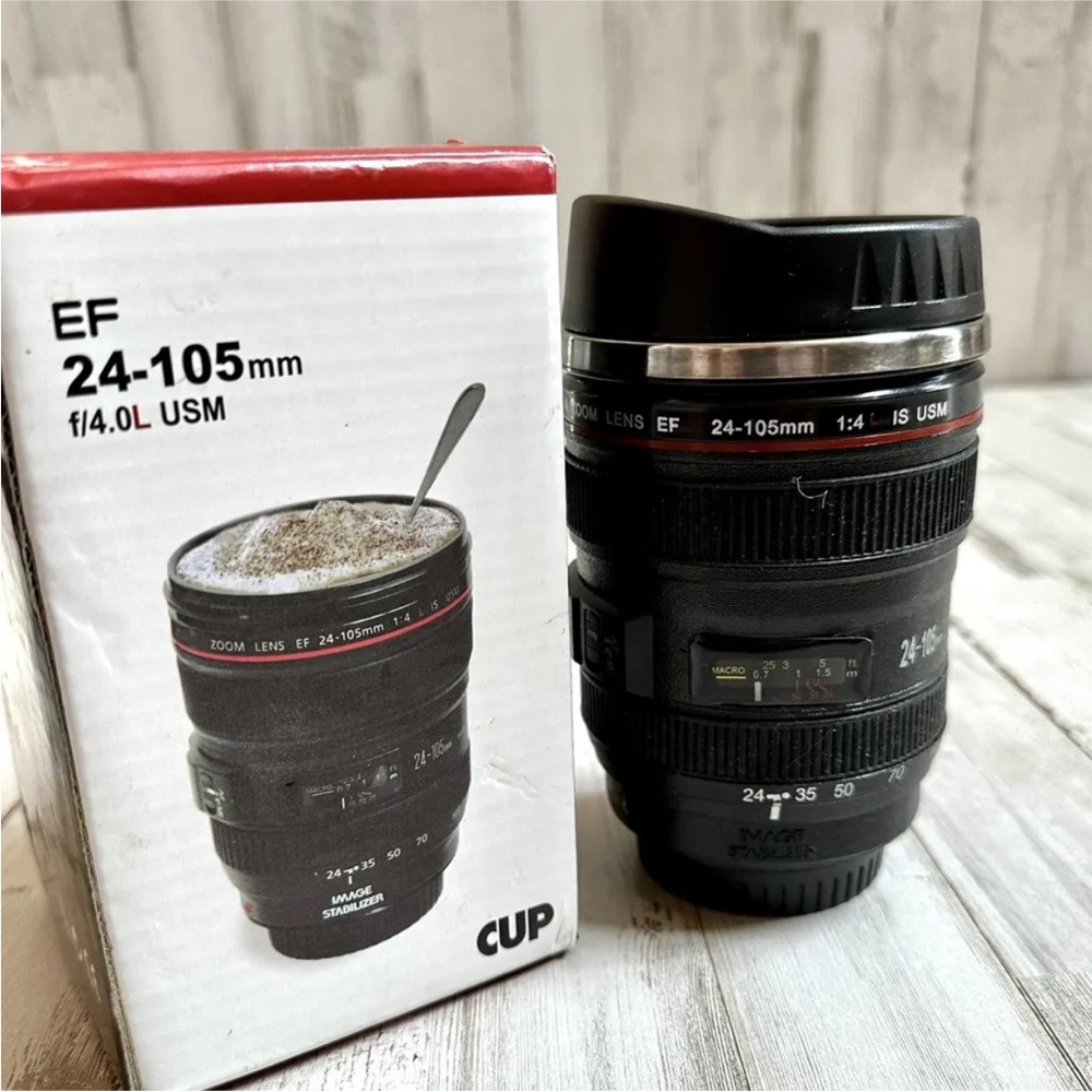 Canon Camera Lens Travel Cup